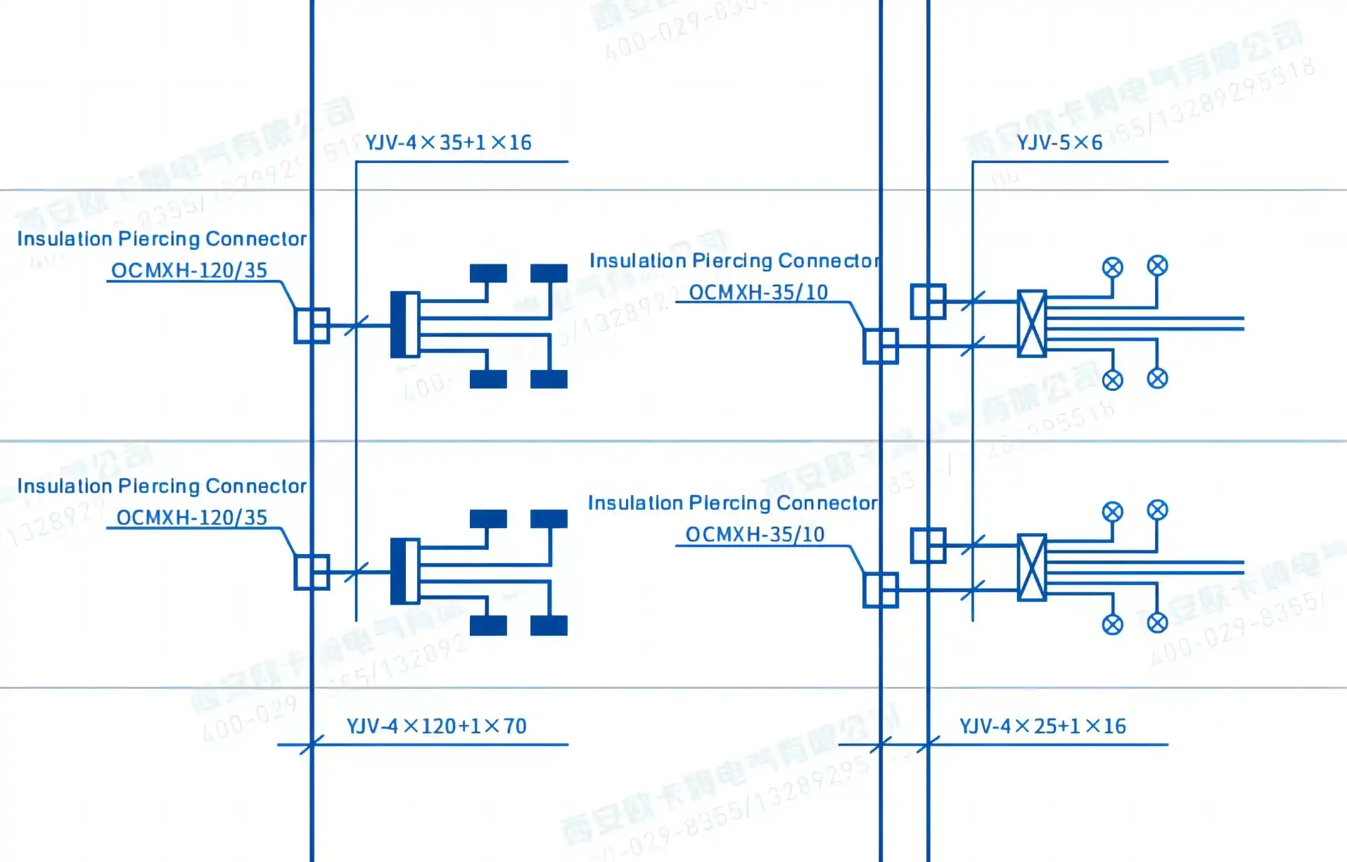 Insulating Cable Connector